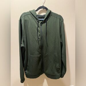 Mondetta Men's Dark Green Zip-Up Sweater Preowned